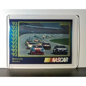 Memorable Moment 1993 Maxx Premier Plus Racing #57 NASCAR Card